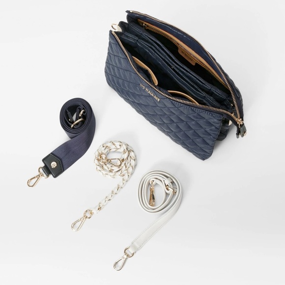 MZ Wallace Dawn/White Large Crosby Pippa - Picture 6 of 16